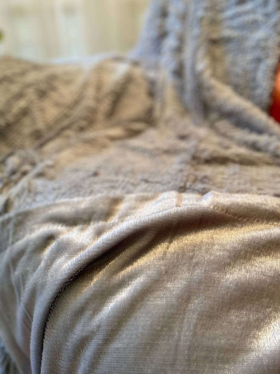 Плед Koloco Травка 160X210см Сірий - фото 3 Плед Koloco Травка 160X210см Сірий - фото 3