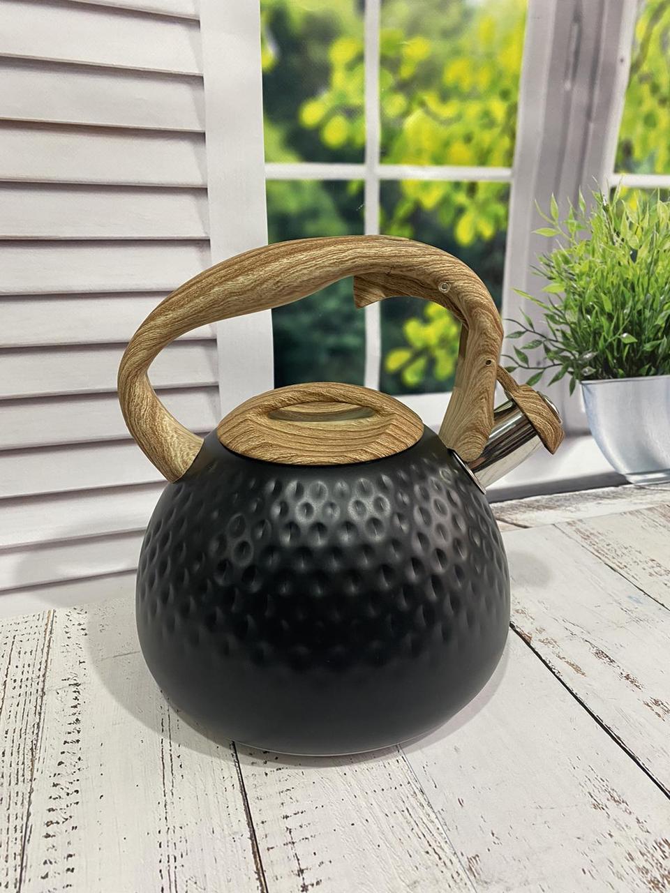 Чайник Benson 3 л Черный (BN-728) - фото 2 Чайник Benson 3 л Черный (BN-728) - фото 2