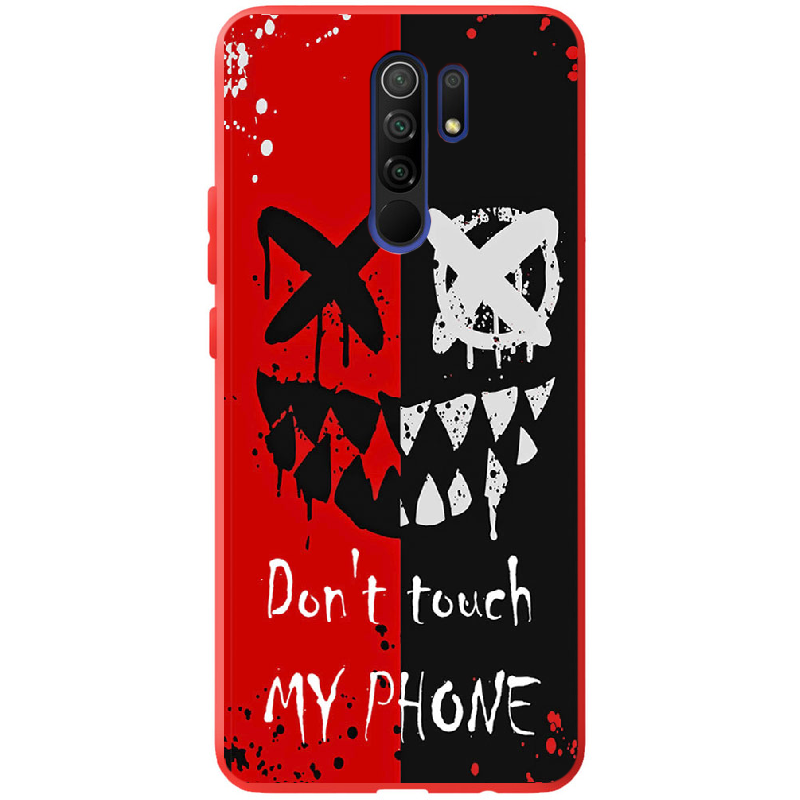 Чехол BoxFace Xiaomi Redmi 9 Bad Smile Красный силикон (40233-up2468-41139)