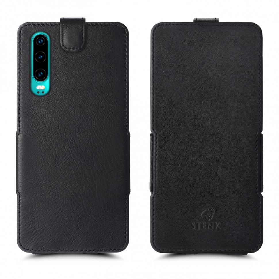 Чехол флип Stenk Prime для Huawei P30 Черный (62595)