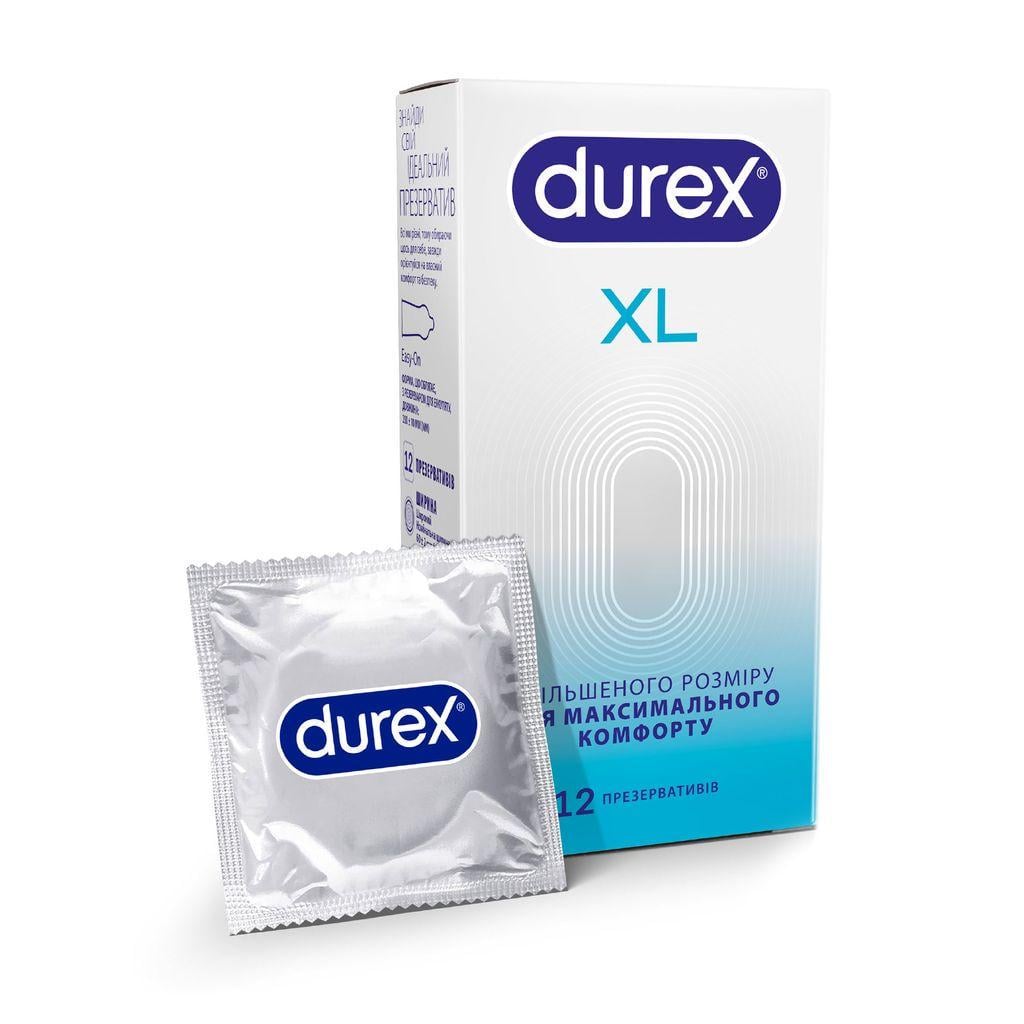 Презервативы тончайшие Durex Invisible XL 12 шт. (000004682)