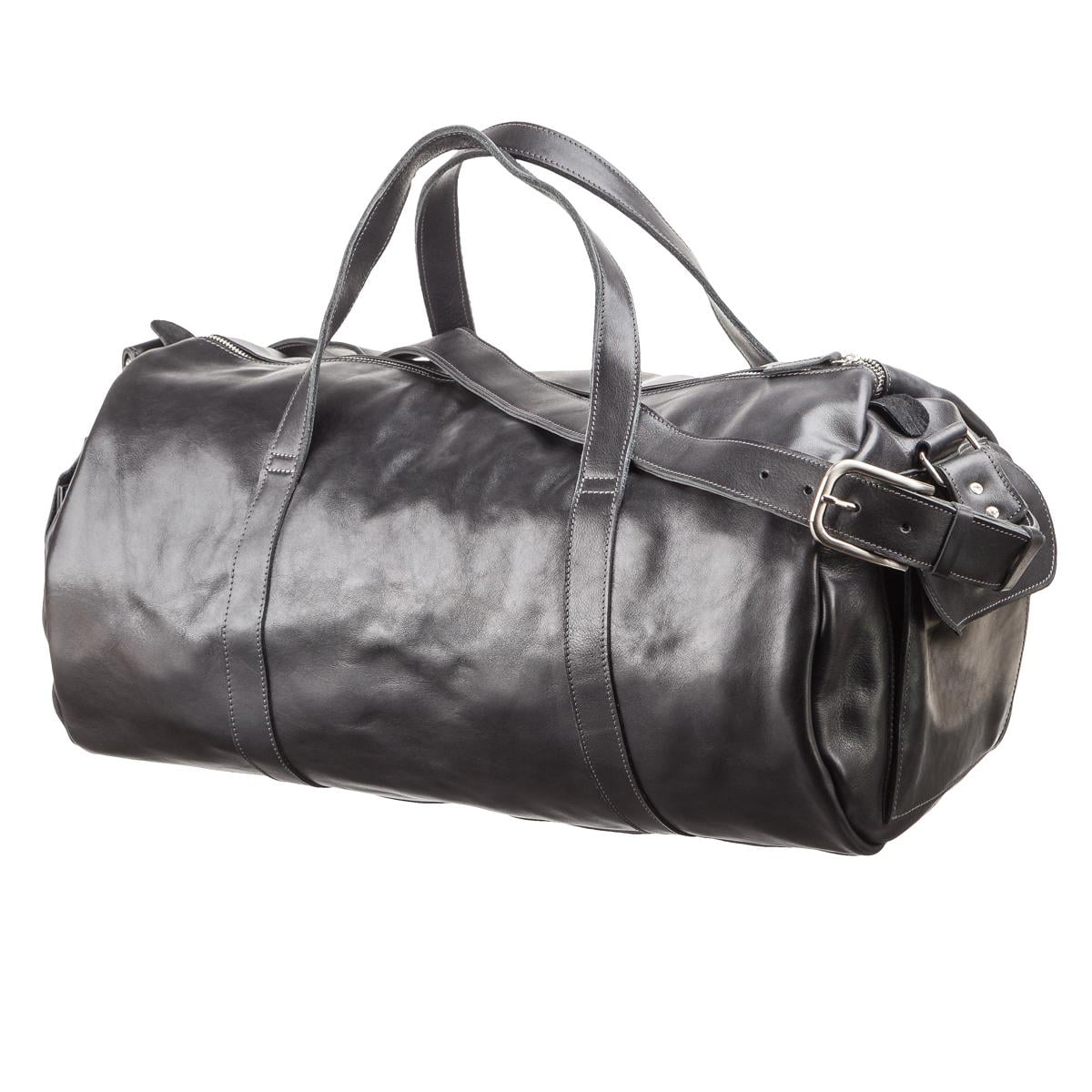 Дорожная сумка Grande Pelle 11048 кожаная Черный Дорожная сумка Grande Pelle 11048 кожаная Черный
