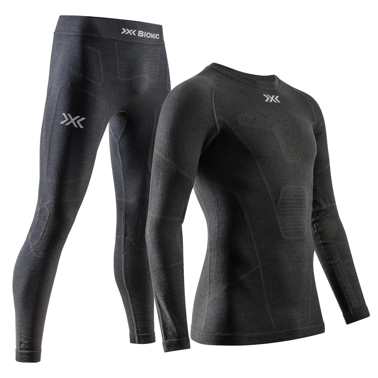 Комплект термобелья мужской X-Bionic Symbio Merino Set XM-YTB2W24M+XM-YPP2W24M-B001 XXL Opal/Black