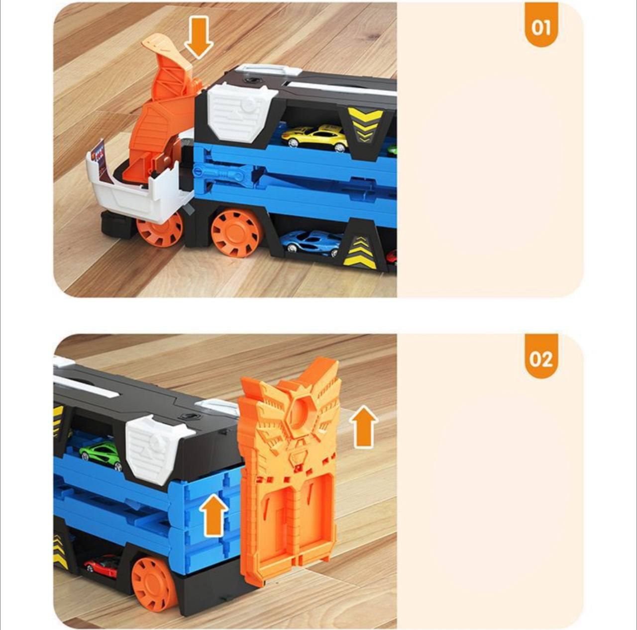 Дитячий ігровий трек Fun Game E7015B автомагістраль з 2 машинками 1,5 м (2054649480) - фото 5 Дитячий ігровий трек Fun Game E7015B автомагістраль з 2 машинками 1,5 м (2054649480) - фото 5