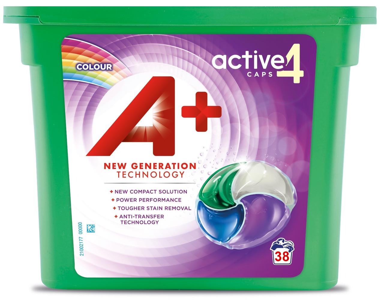 Капсулы А+ Color 4 в 1 38 шт. Капсулы А+ Color 4 в 1 38 шт.