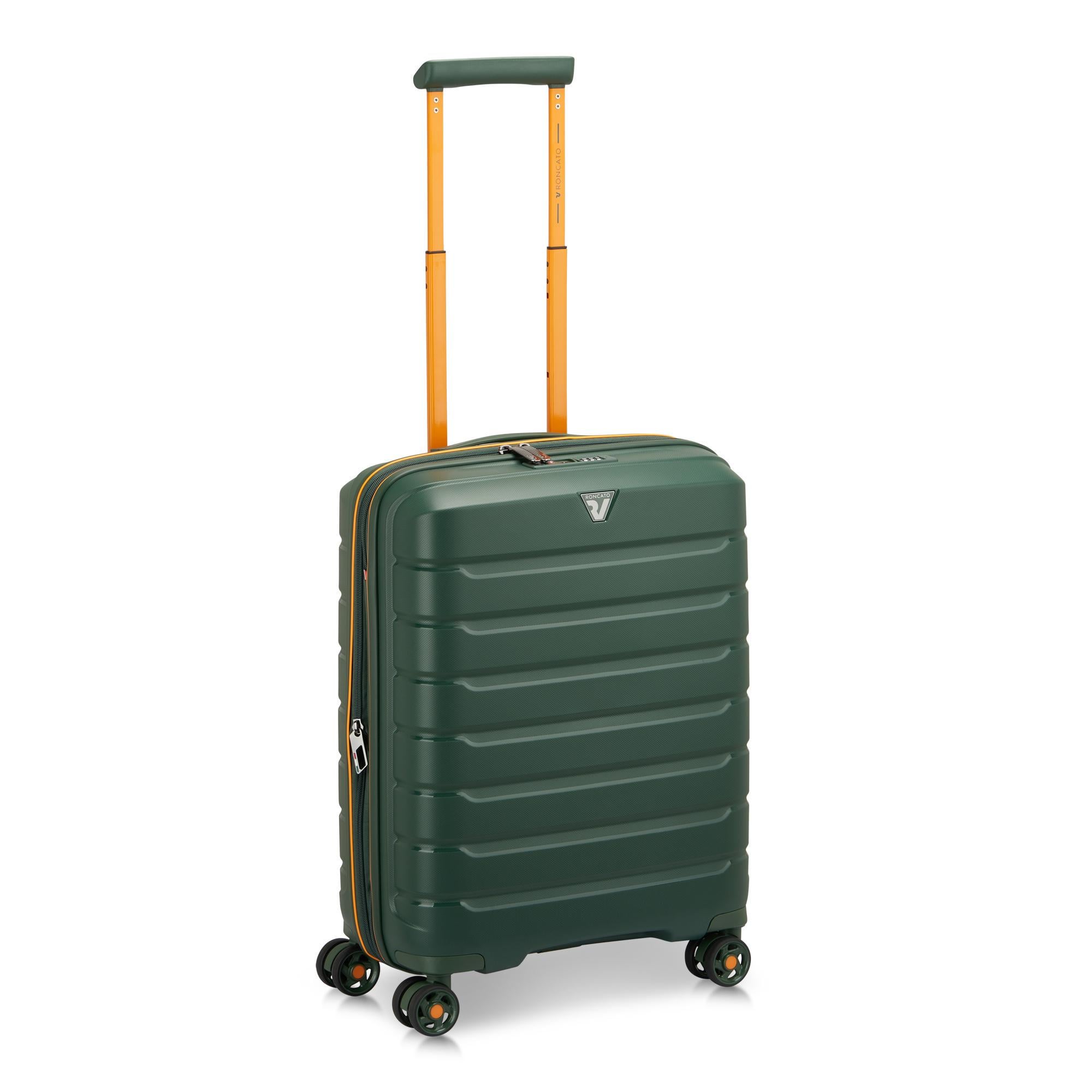 Валіза маленька Roncato B-FLYING MOVE 418183/47 55х40х20/25 см 40 л Зелений (31806931)
