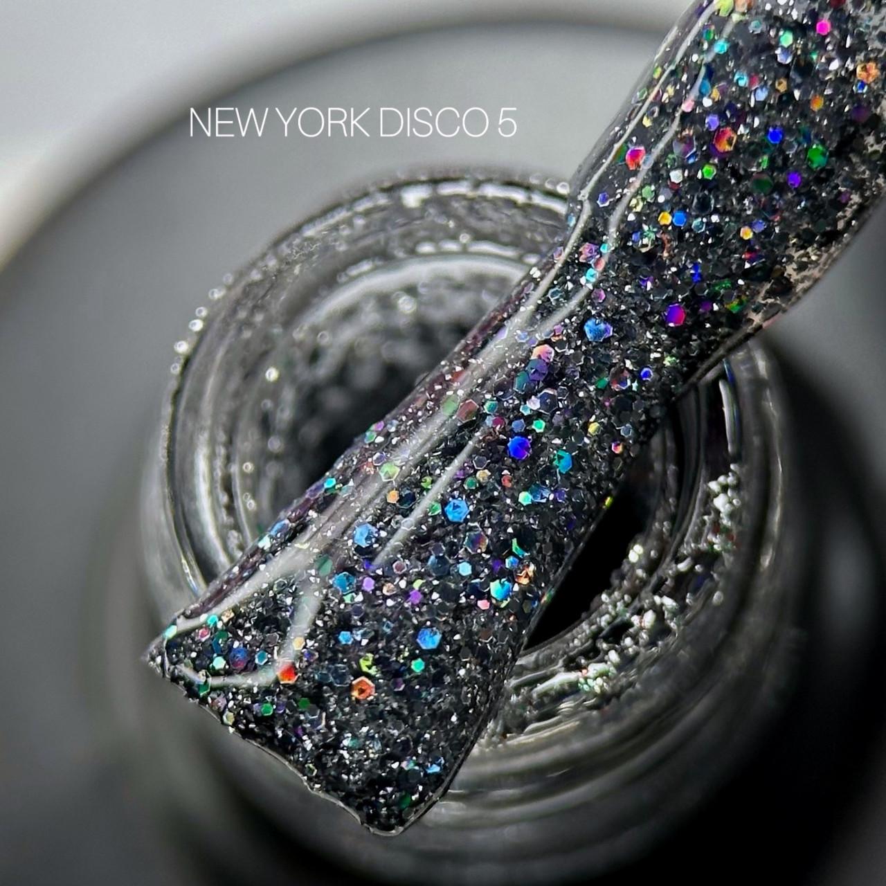 Гель-лак светоотражающий для ногтей Saga New York Disco №05 9 мл