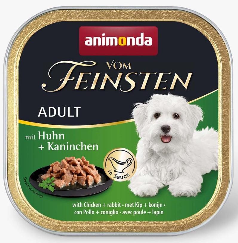 Корм влажный для собак Animonda Vom Feinsten with Chicken/rabbit 150 г (1830807829)
