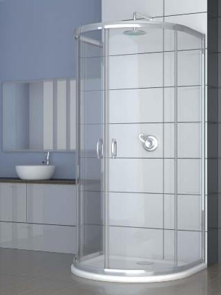 Душевая кабина Radaway Premium Plus P 100x90 см Стекло коричневое (33300-01-08N)