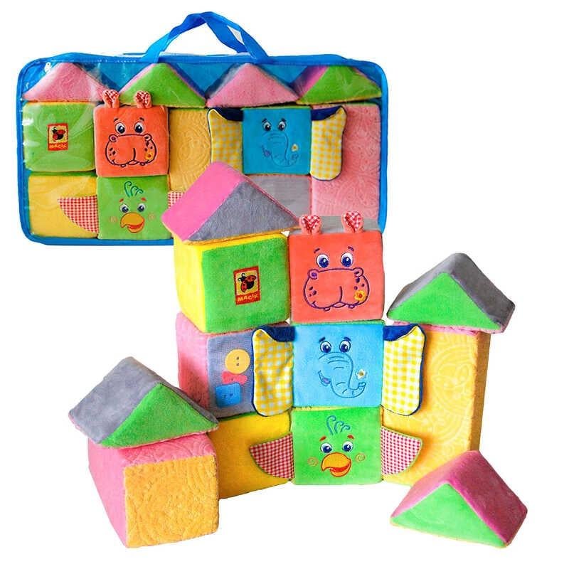 Дитячий м'яко набивний максіконструктор МС 090602-07 12 ел. (RLT53553)