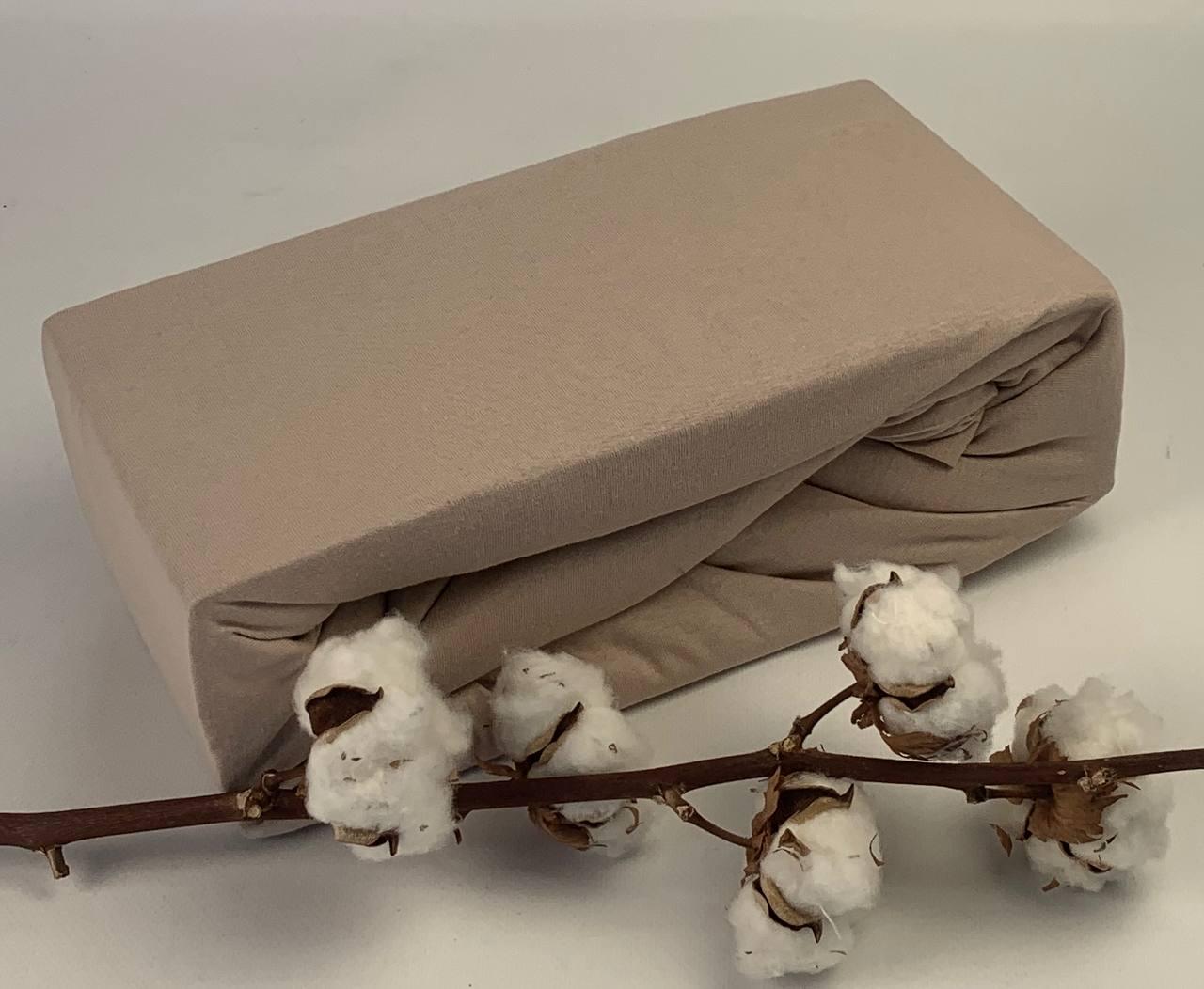 Простирадло на резинці АЕ 100x200 см Beige (CN37588) - фото 1 Простирадло на резинці АЕ 100x200 см Beige (CN37588) - фото 1