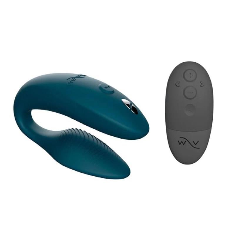 Вибратор-смарт для пар We-Vibe Sync 2 7,5 см Зеленый (56609)