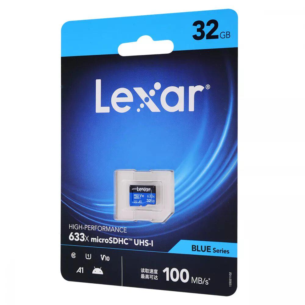 Накопитель Lexar Micro SDHC Card 633x 32 Гб Class 10 UHS-I U1 (ba556b50) - фото 3