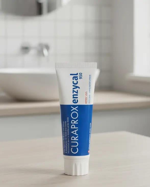 Зубная паста с высоким содержанием фторида натрия CURAPROX Enzycal 950 мг/кг - фото 2 Зубная паста с высоким содержанием фторида натрия CURAPROX Enzycal 950 мг/кг - фото 2
