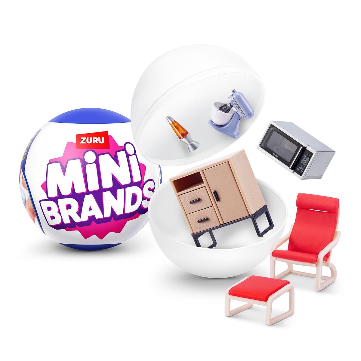 Кукольная миниатюра Surprise Zuru Mini Brands Home Мебель декор Шар сюрприз ZURU zuru toy (77555GQ1) Кукольная миниатюра Surprise Zuru Mini Brands Home Мебель декор Шар сюрприз ZURU zuru toy (77555GQ1)