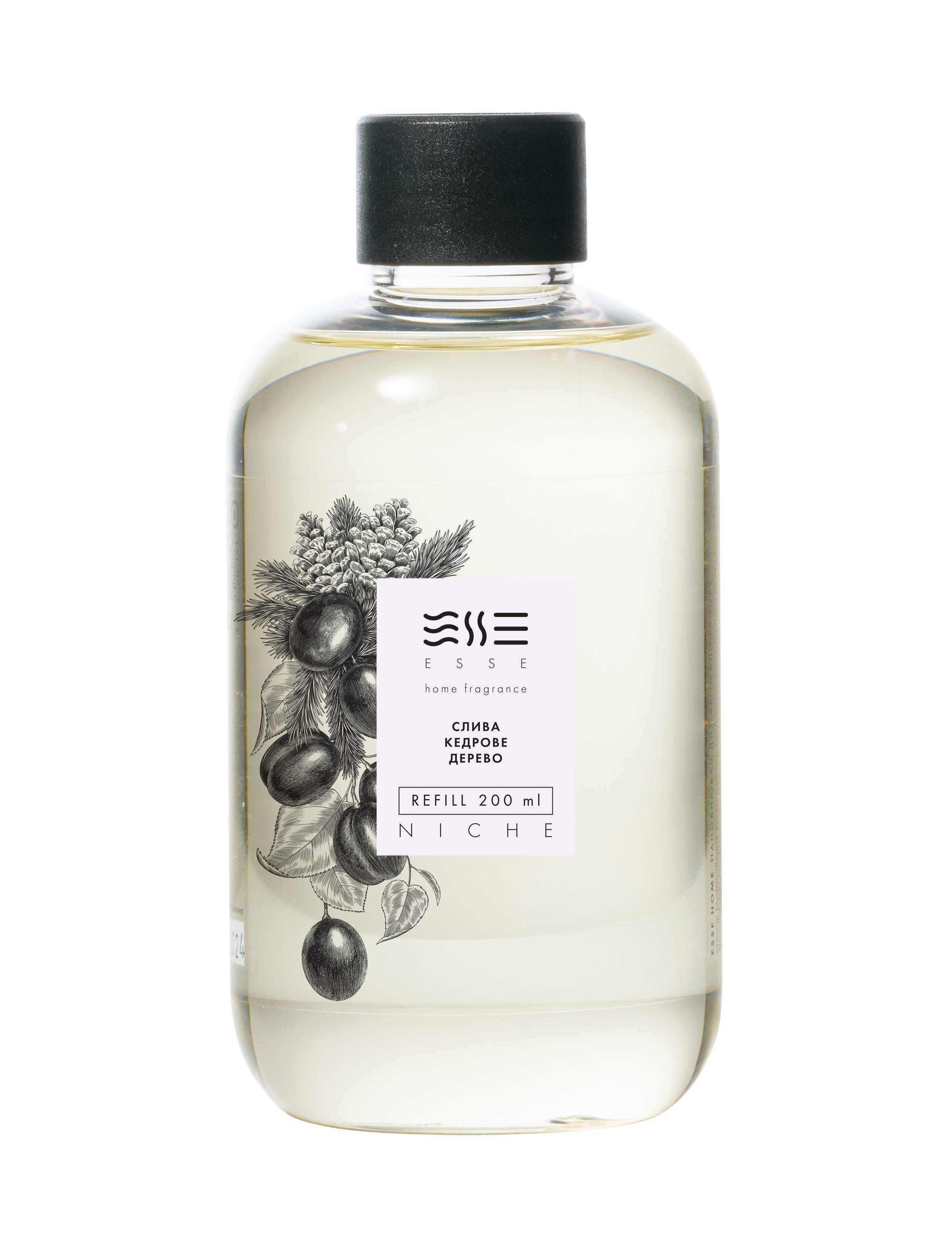 Наполнитель Esse NICHE Слива Кедровое дерево 200 мл (R-PCW-200)