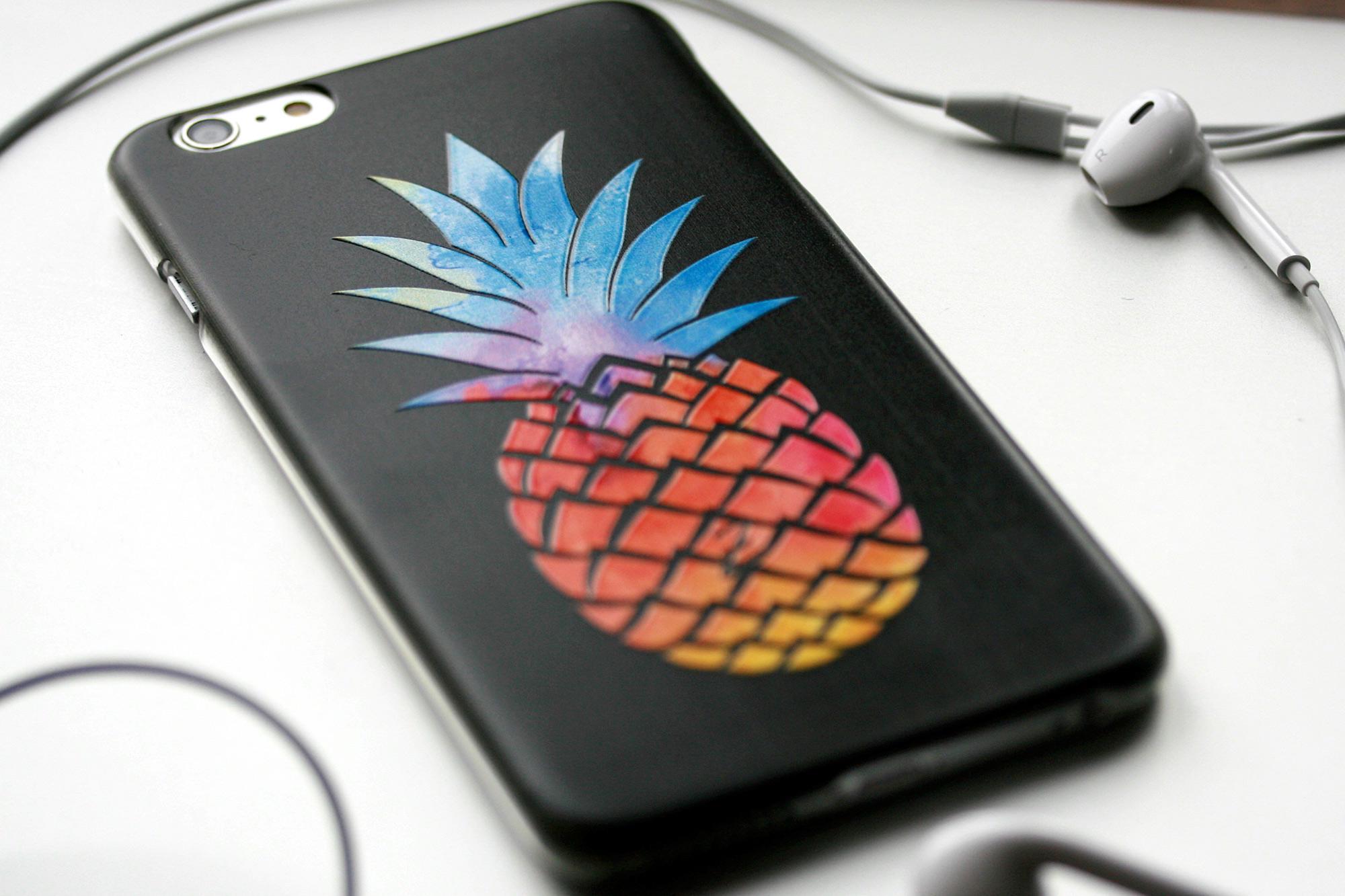 Силиконовый чехол Zorrov для Apple iPhone 12 Pro Max - Ananas (14060040089088103) - фото 3