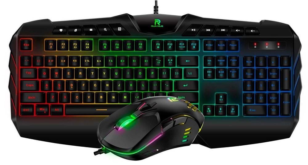 ᐉ Комплект клавиатура и мышь игровая Gaming Run Mus G20 CW902 проводная ...