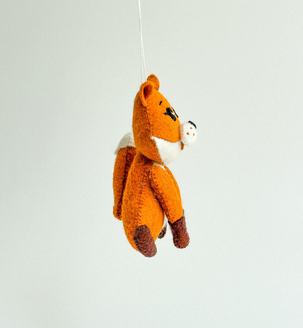 Іграшка з фетру ручної робота Лисичка (28857488) - фото 4 Іграшка з фетру ручної робота Лисичка (28857488) - фото 4