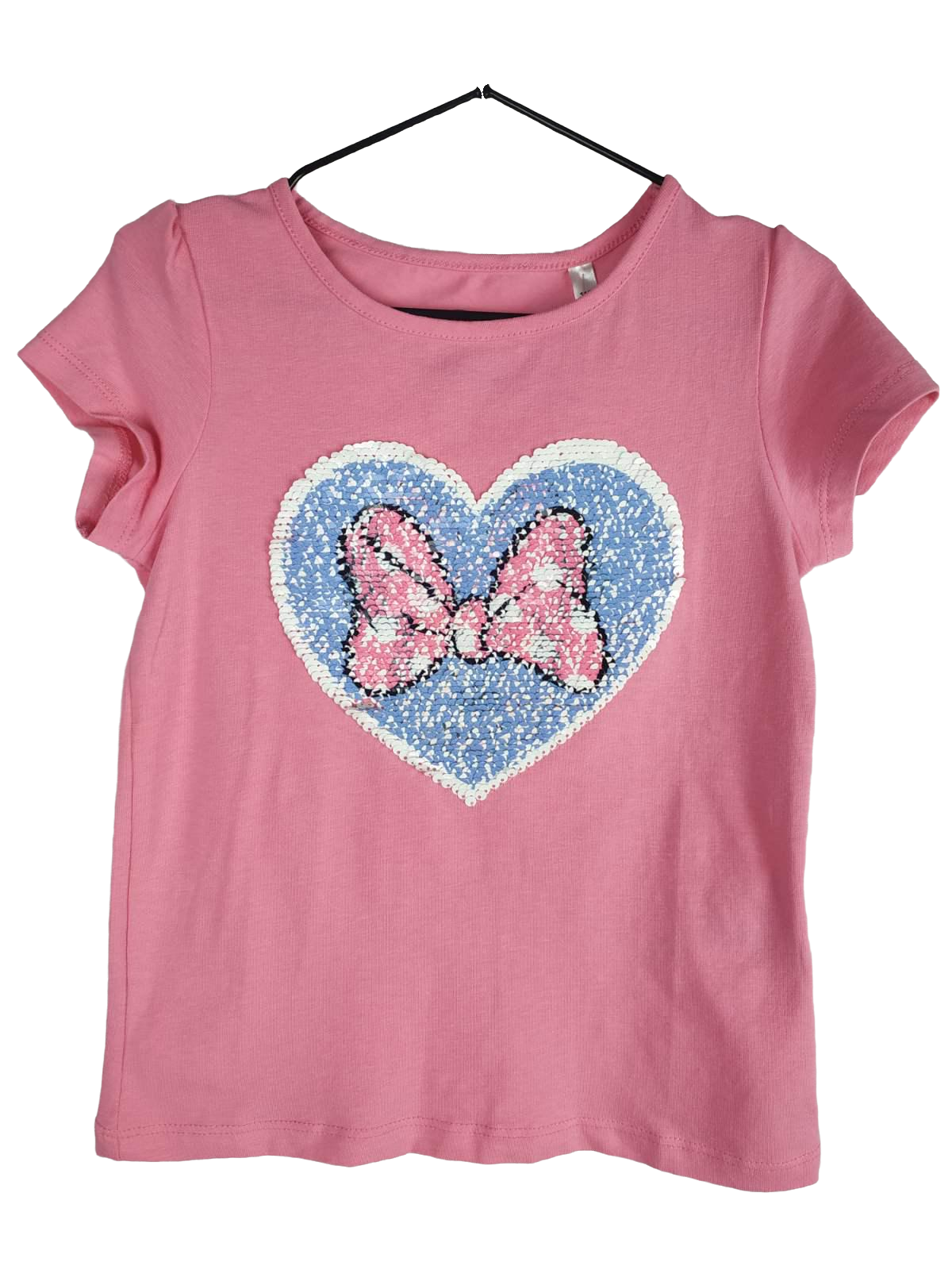 Футболка Дитяча C&A для дівчинки 110 см Рожевий (1249872)