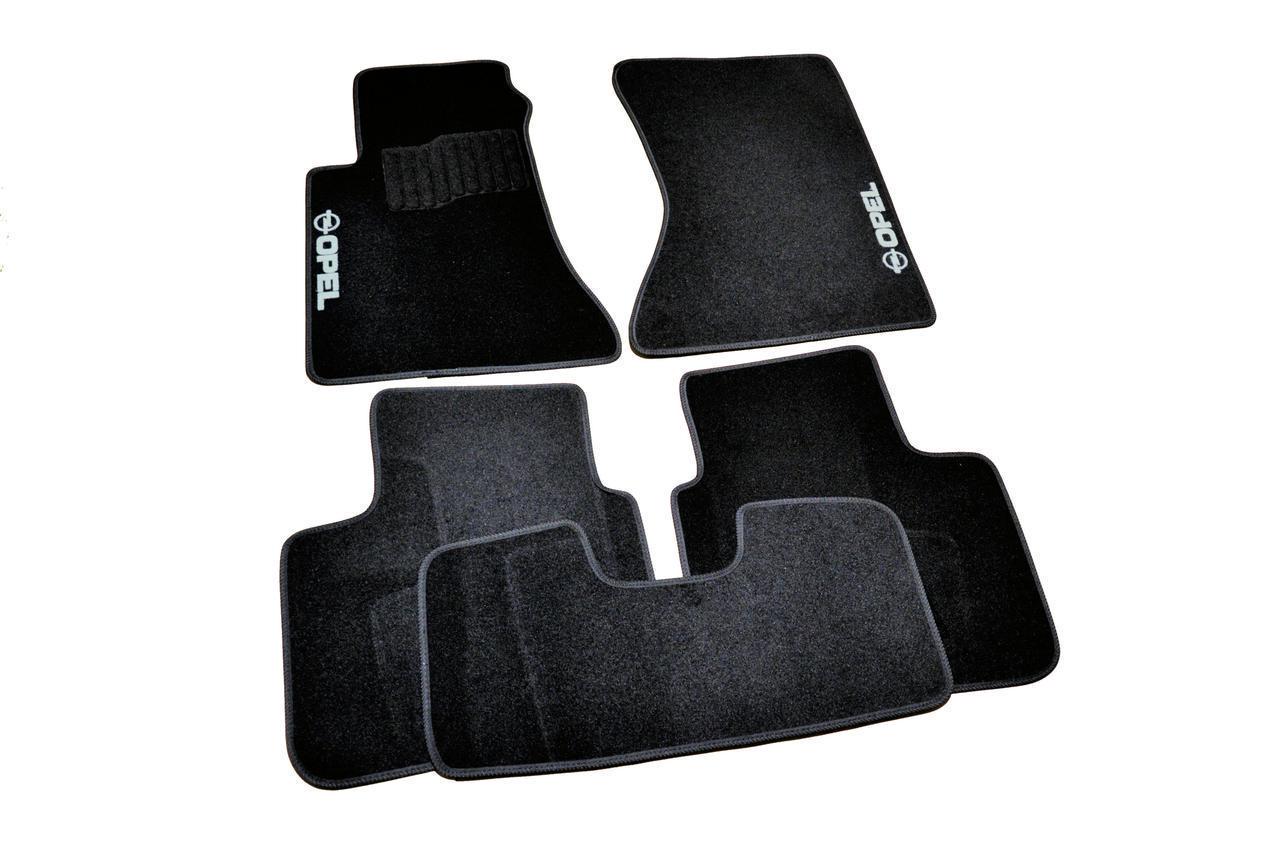 Килимки в салон ворсові для Opel Omega B 1995-2003 Чорний (1398313077)