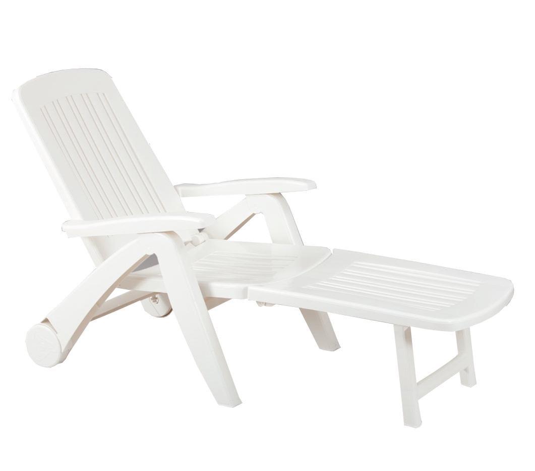 Лежак Bica CANCUN Белый (1534) - фото 1 Лежак Bica CANCUN Белый (1534) - фото 1