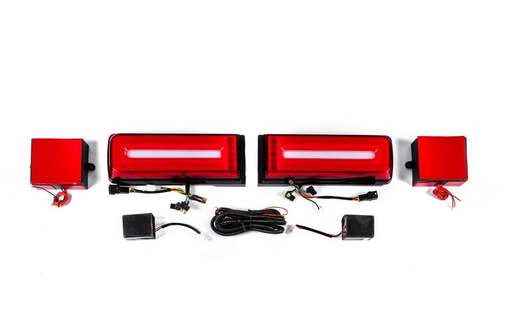 Автомобильные задние фары FullLed-designs для Mercedes G сlass W463 1990-2018 (126540)