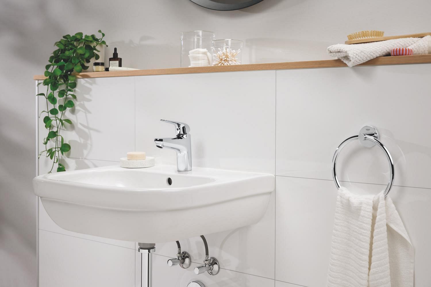 Смеситель для умывальника Grohe QuickFix Swift 24318001 однорычажный Хром (218184) - фото 7 Смеситель для умывальника Grohe QuickFix Swift 24318001 однорычажный Хром (218184) - фото 7