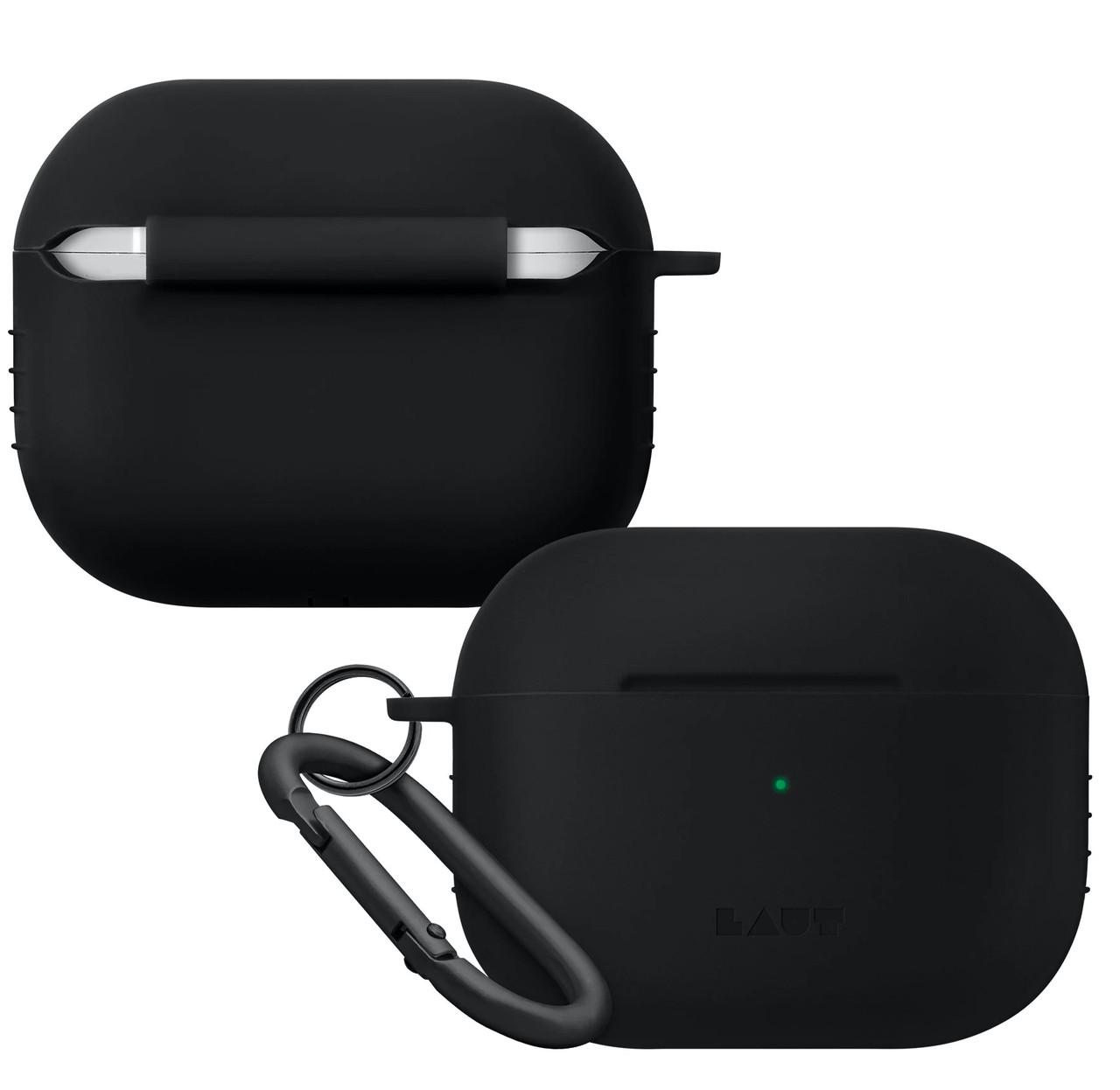 Силиконовый чехол для наушников Laut Pod Case for AirPods 3, Charcoal (L_AP4_POD_BK)