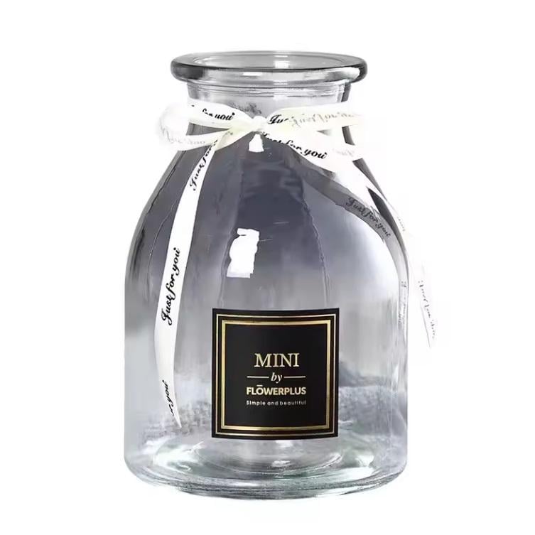 Ваза Stenson Mini стеклянная 14х7 см (R93883)