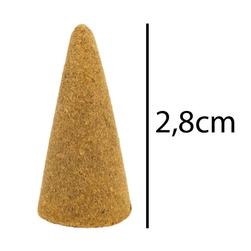 Благовония Непальские конусные Шафран 25 конусов с подставкой 9,3х7х3,3 см (27866) - фото 4