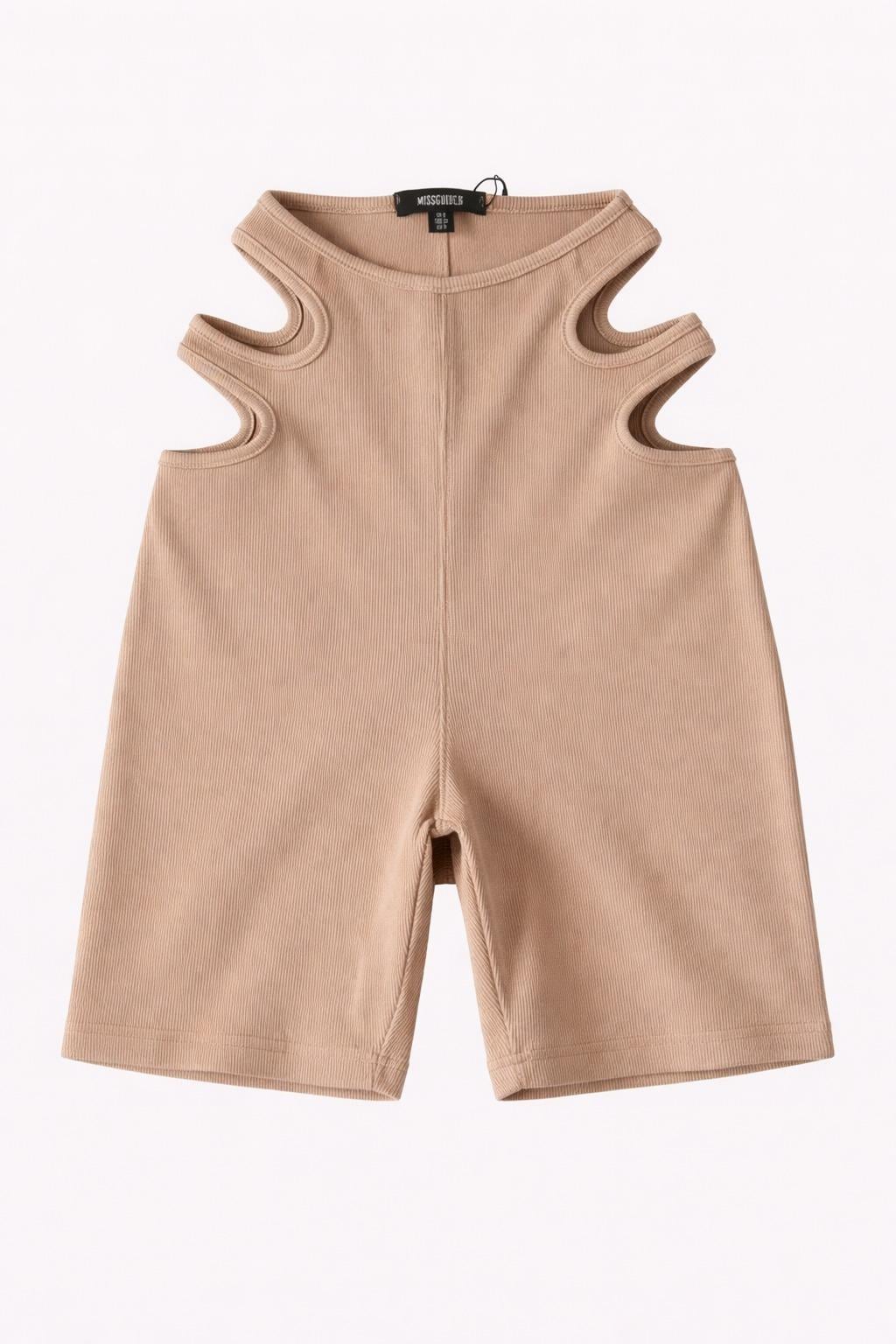 Шорты Missguided CL114149 р. 34 Бежевый Шорты Missguided CL114149 р. 34 Бежевый