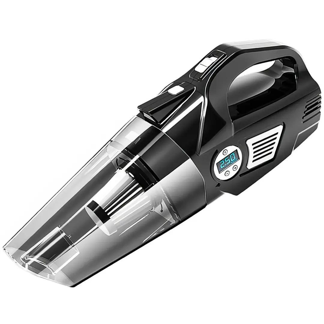 Пылесос автомобильный Car Mounted Vacuum Cleaner 4in1 с компрессором (1098)