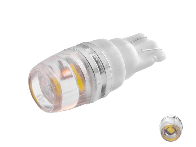 Автолампа светодиодная с линзой T10 W5W 12 В SMD5630-2led Белый (35503952)