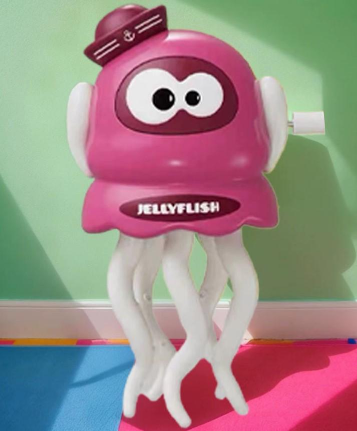 Набір дитячих іграшок Dancing Octopus Танцюючий Восьминіг 3 шт. 11 см Рожевий (2104618771) - фото 10