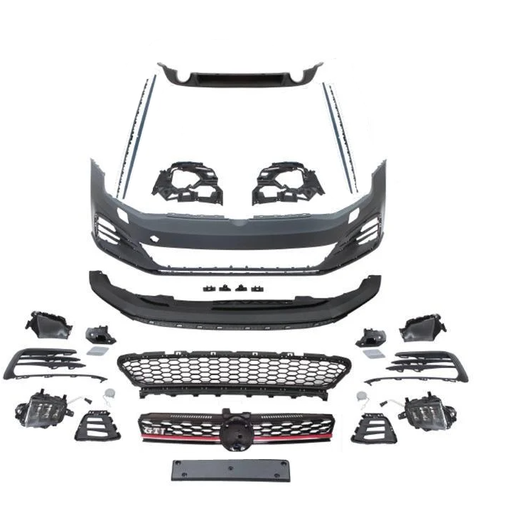 Комплект обвесов GTI GT Tuning для Volkswagen Golf 7/E-Golf пластик под покраску