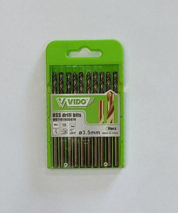 Сверло по металлу Vido WD71011035070 3,5 мм (27763062)