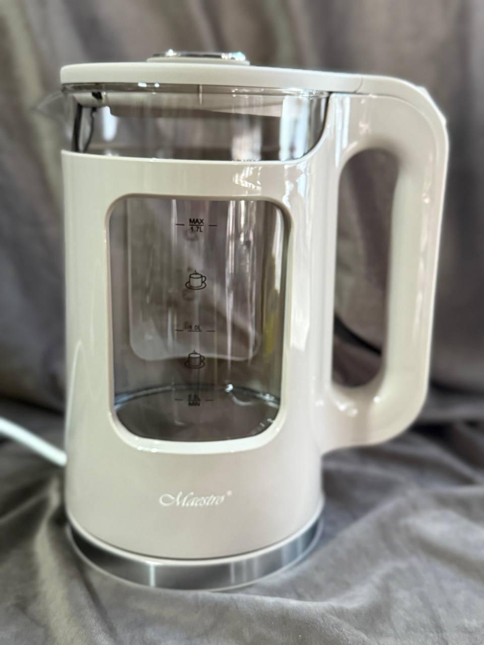 Електрочайник Maestro MR-065-BEIGE 1,7 л 2200 Вт Бежевий (MR-065-BEIGE) - фото 2