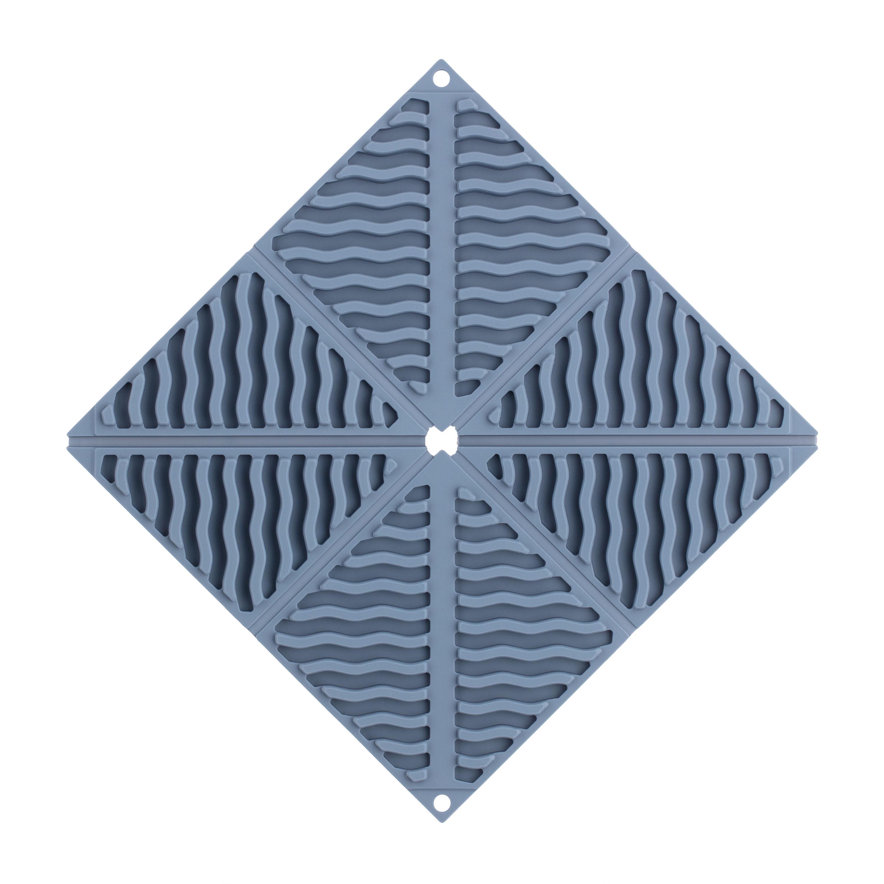 Подставка под горячее Ardesto Gemini 165x165x17 мм Серо-голубой (AR4012B) - фото 2 Подставка под горячее Ardesto Gemini 165x165x17 мм Серо-голубой (AR4012B) - фото 2