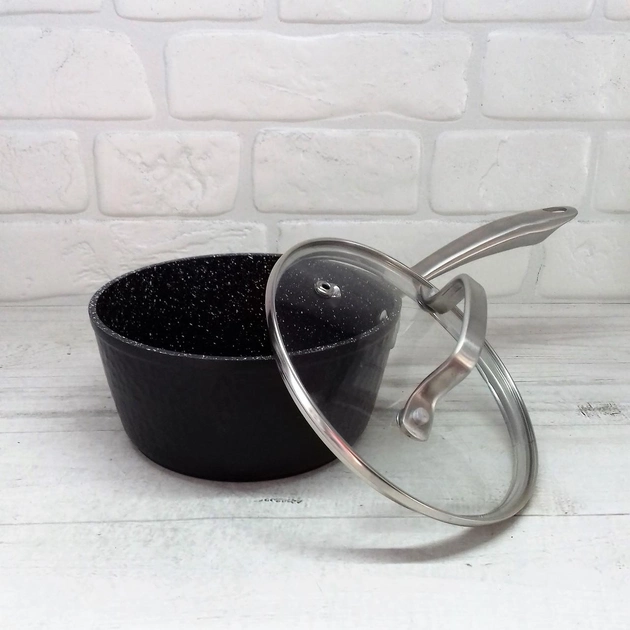 Ківш Edenberg EB-3673 алюмінієвий з кришкою і ручкою 1,5 л (57-46-EB-3673) - фото 3 Ківш Edenberg EB-3673 алюмінієвий з кришкою і ручкою 1,5 л (57-46-EB-3673) - фото 3