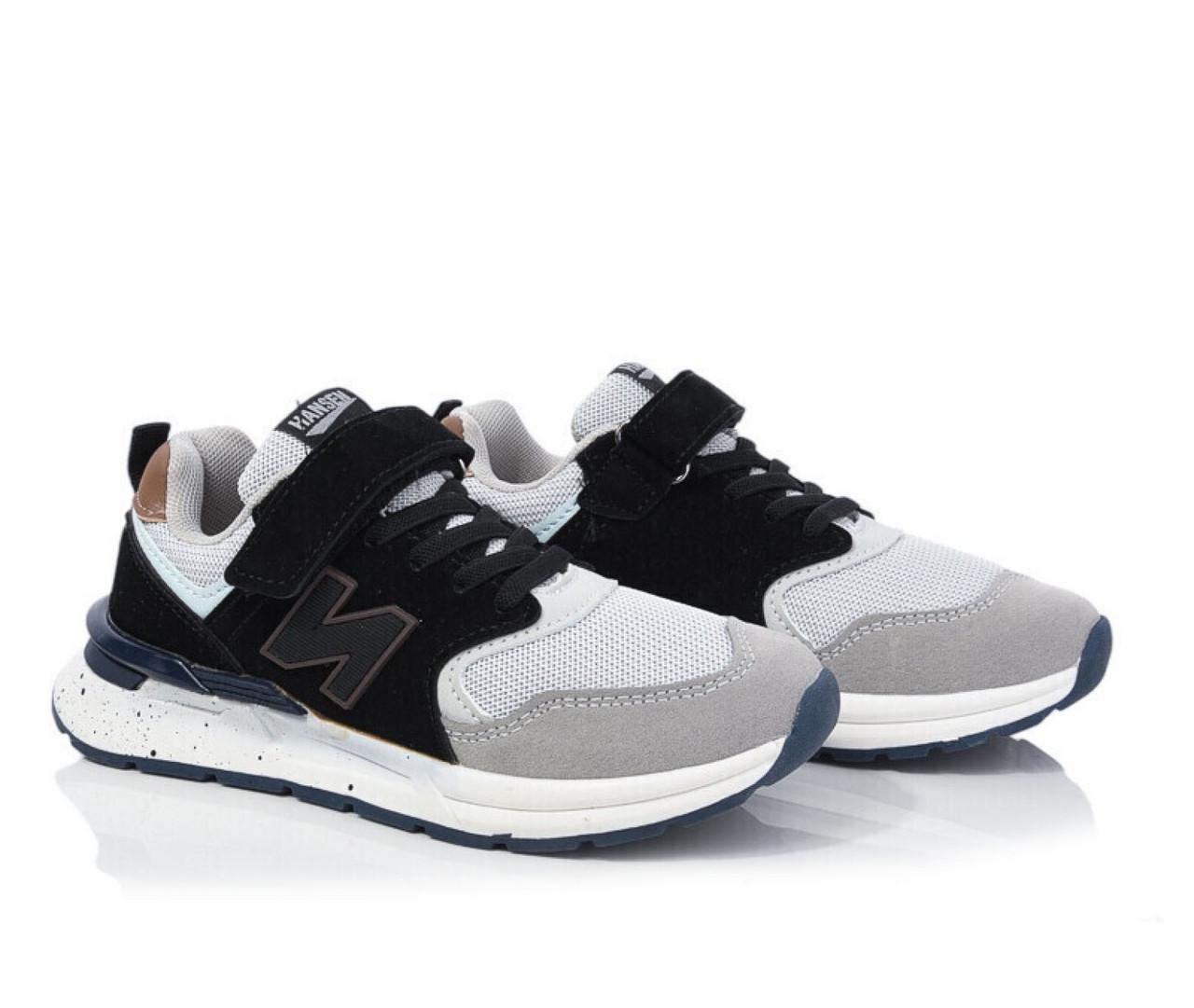 Кросівки для хлопчиків Clibee LB94594/35 р. 35 Сірий