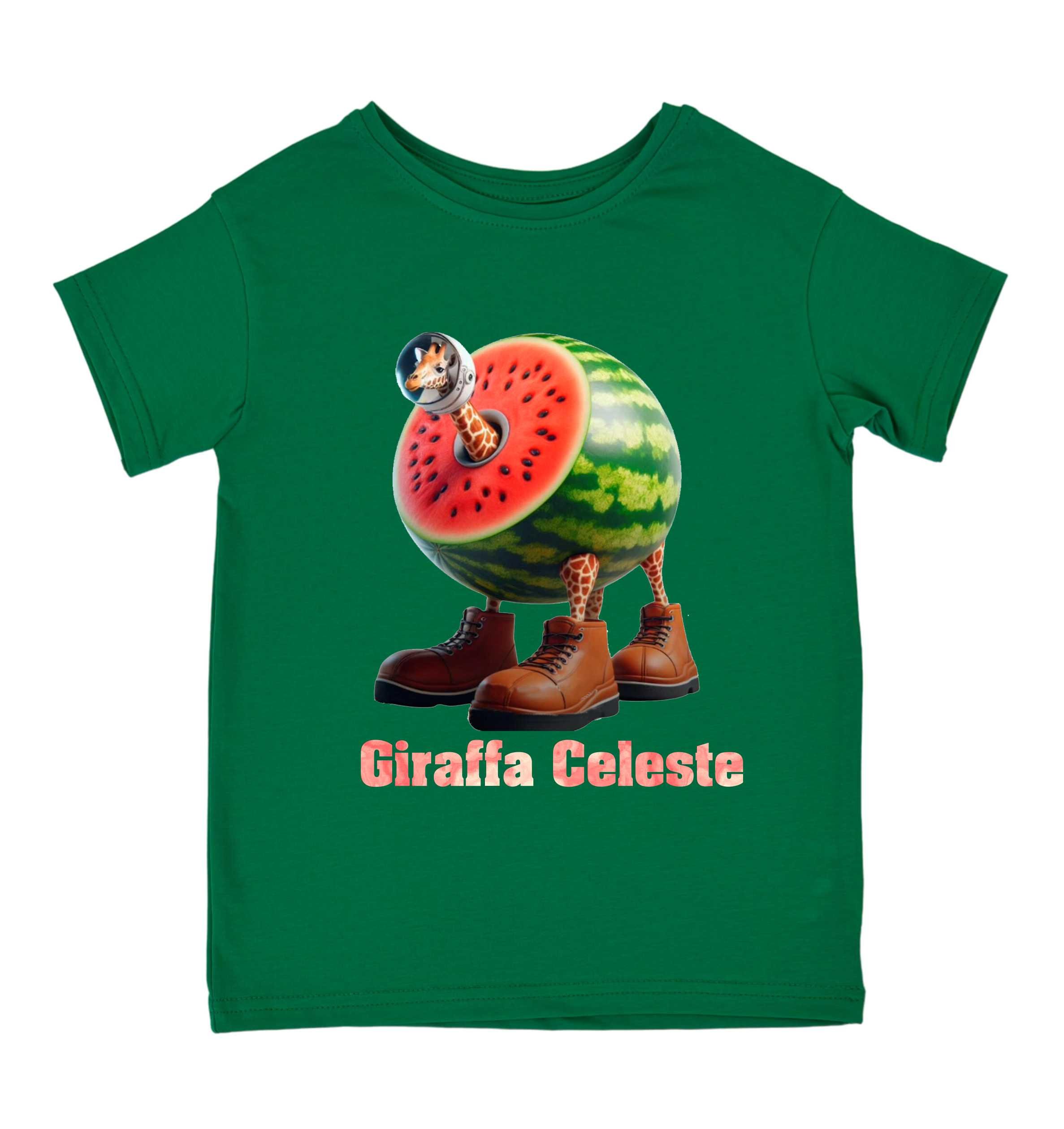 Футболка TM Spinogriz СПИ2025 "Giraffa Celeste" 146 см Зелений (27060047)