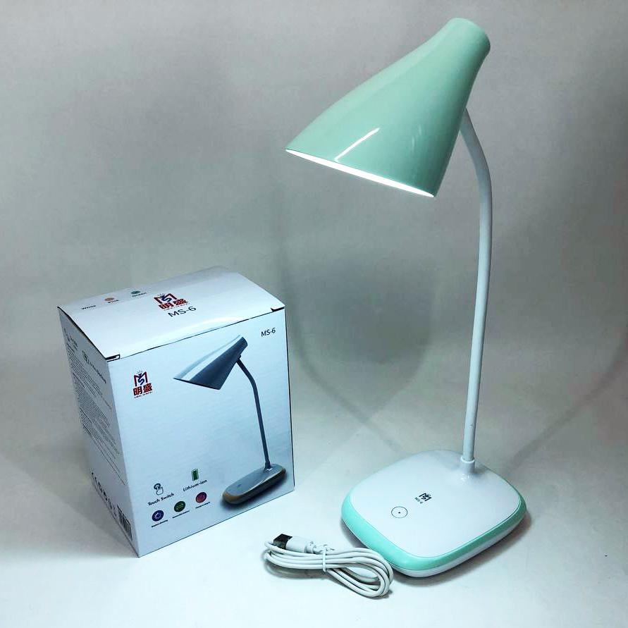 Лампа светодиодная аккумуляторная TaigeXin LED MS-6 Зеленый (ws97423) - фото 2 Лампа светодиодная аккумуляторная TaigeXin LED MS-6 Зеленый (ws97423) - фото 2