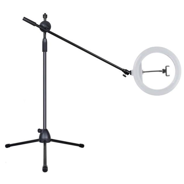 Кольцевая лампа со штативом и держателем для телефона 26 см USB (17707839) Кольцевая лампа со штативом и держателем для телефона 26 см USB (17707839)