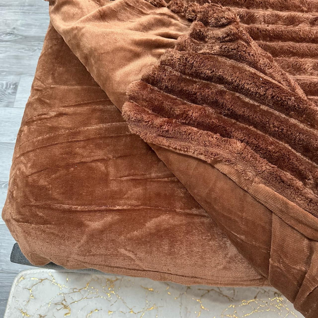 Комплект постільної білизни Шарпей мікрофібра наволочки 50х70 см 2 шт. Коричневий (29356767) - фото 7