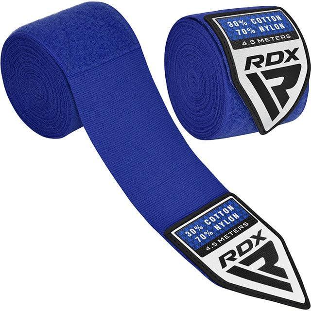Бинти для боксу RDX WX Professional Boxing Hand Wraps 4,5 м Blue (3070039780)