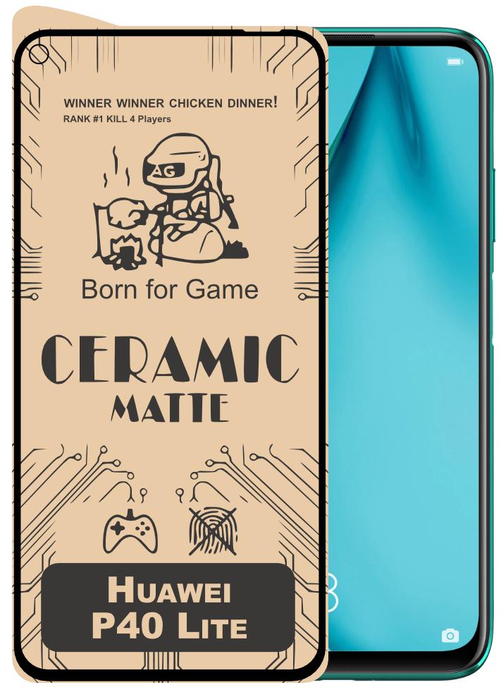 Захисна плівка Ceramic для Huawei P40 Lite Матовий (16525)