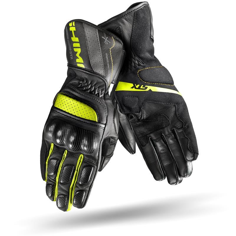 Моторукавицы SHIMA STX M Black/Yellow (27678)