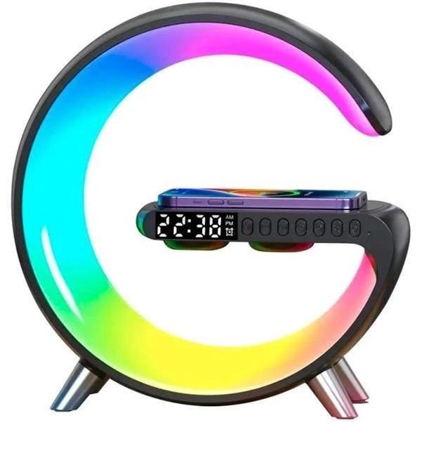 Лампа-нічник HappyLight WS-1816 G-Smart Light Sound Machine RGB 10W 15W Чорний (11570342)