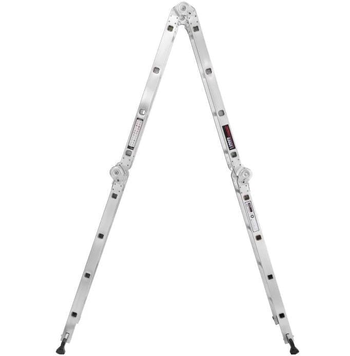 Лестница-трансформер Ladder STANDARD алюминиевая/4х3 ступени/двусторонняя/расставная (20133) - фото 4